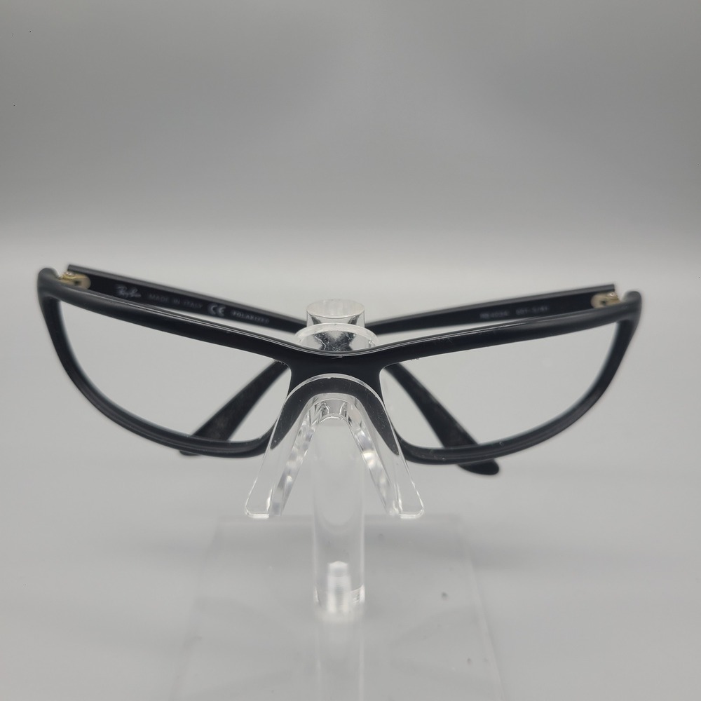 Ray-Ban RB 4034 601-S/81 Matte Black Rectangular Wrap Sunglasses FRAME ONLY
